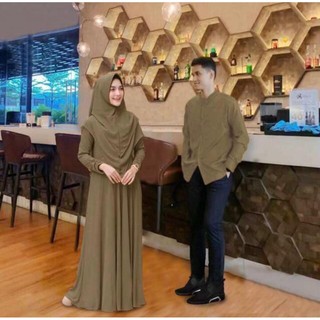  BAJU  MUSLIM  COUPLE  TERLARIS COUPLE  WENELA Shopee Indonesia