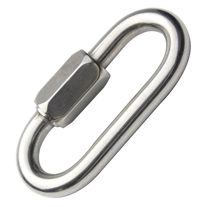 Xinda Carabiner Safety Lock Stainless Steel - XD-8619 - Silver