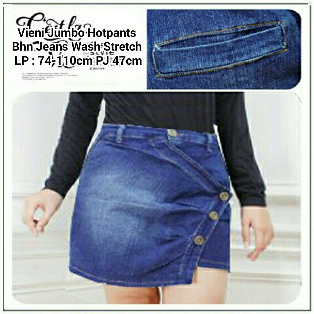 SB Collection Celana Pendek Barsha Jumbo Jeans