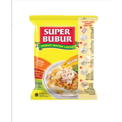 Bubur Instan Ayam Super Bubur 45gr HALAL