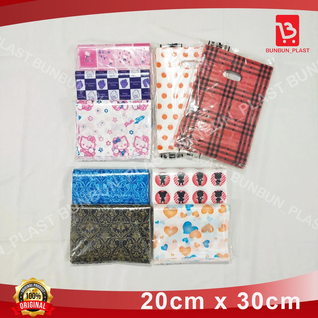 

Plastik HD Pond Oval Motif 20x30/ Plastik Packing Olshop Merk KING SEVEN