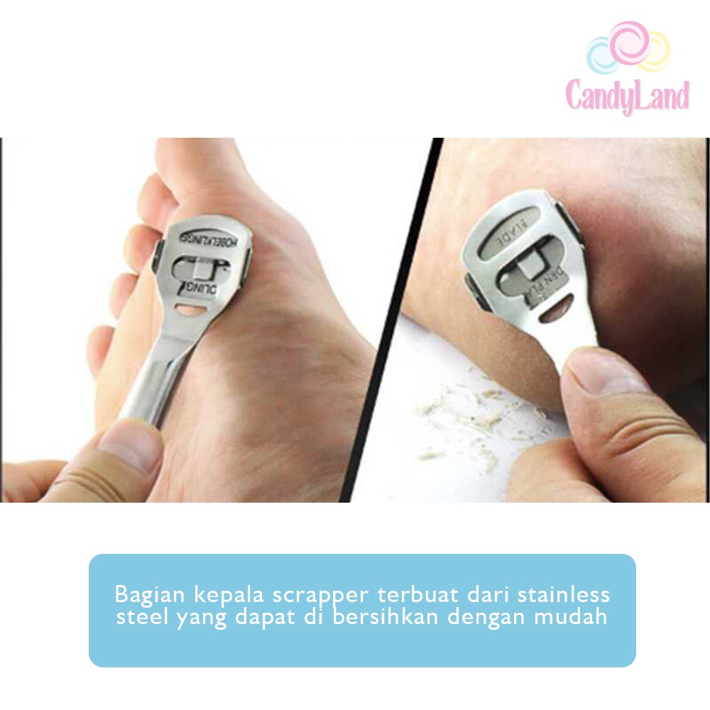 Set Alat Perawatan Kuku Kaki Pembersih Tumit Pecah Manicure Pedicure Foot Care Scraper Set 8 in 1