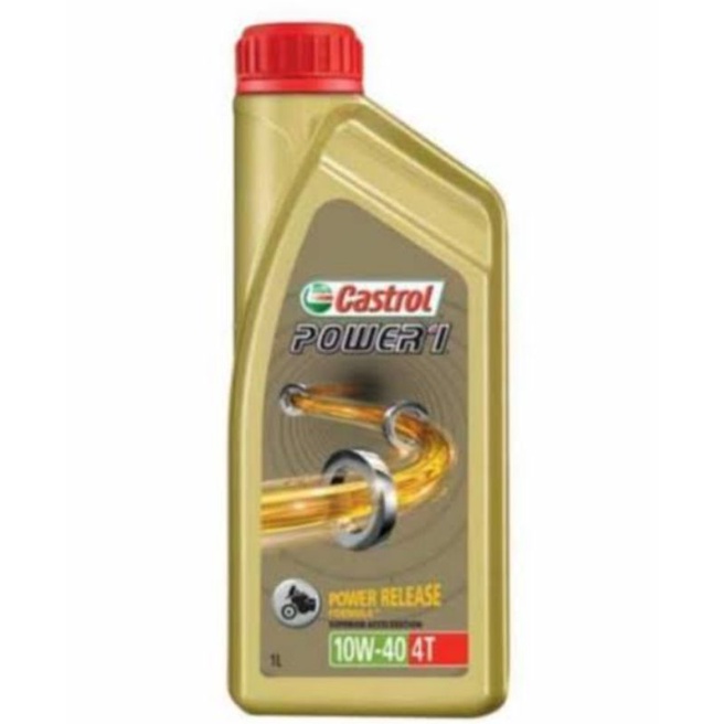 OLI CASTROL POWER 1 1OW-40 4T 1L - OLI MOTOR CASTROL POWER 1 4T 10W40
