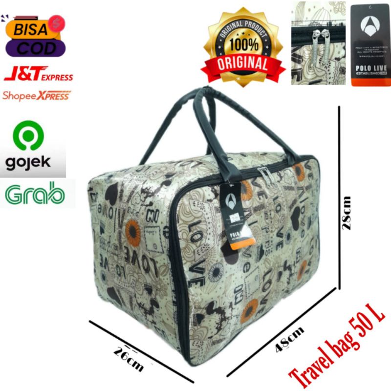 Travel bag jumbo tas koper karakter tas pakaian besar PL 444