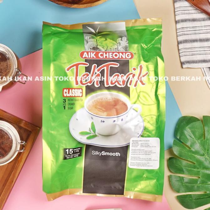 

Teh-Bubuk- Teh Tarik Aik Cheong 3in1 Malaysia Classic / Milk Tea / -Dijamin-Halal.