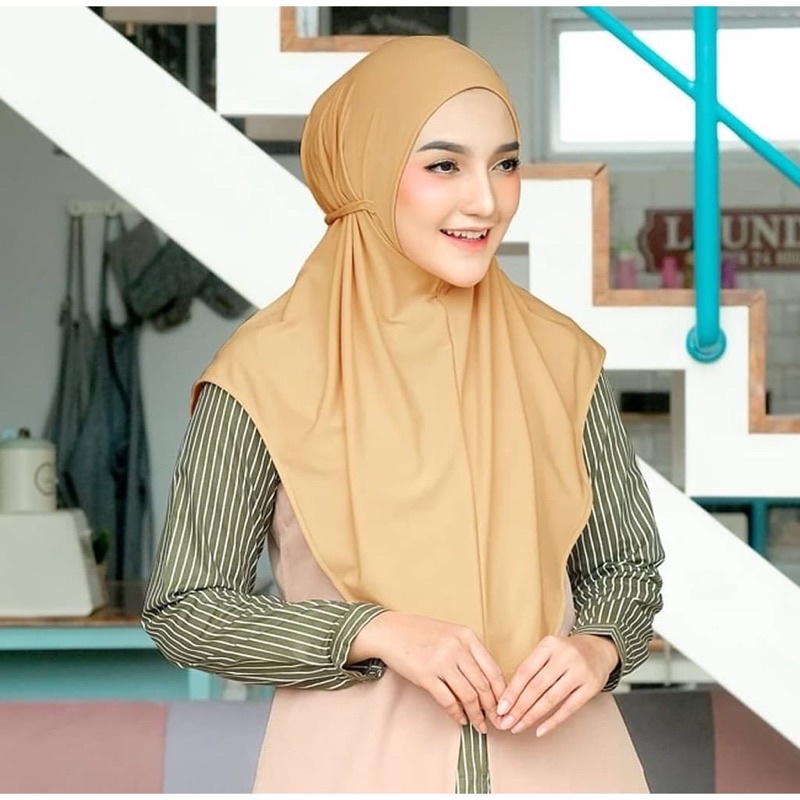 (KJI) HIJAB TWITTY NAYSILA BERGO MARYAM INSTAN JERSEY