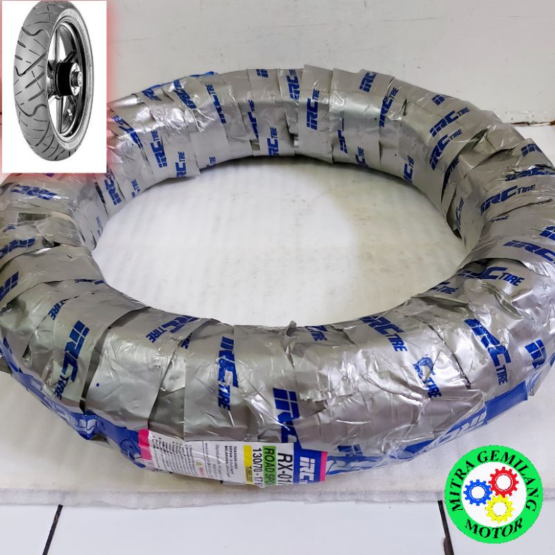 BAN TUBELESS 130/70-17 IRC