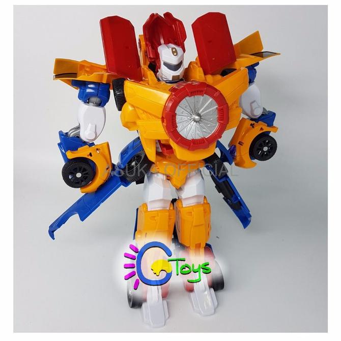 MAINAN MOBIL IMPORT CAROLTOYS Tobot Titan Hurricane Spin UK Besar XY