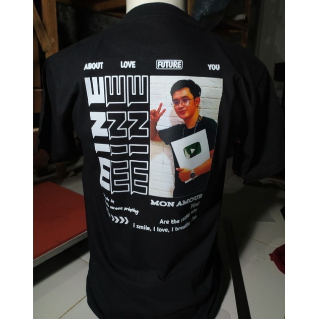 KAOS KOSTUM FOTO DAN NAMA