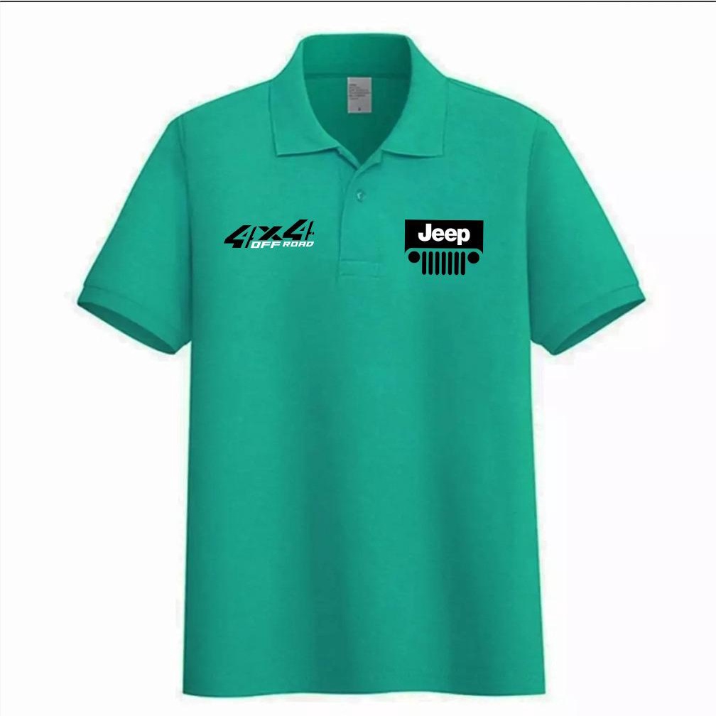 Noveli wear - Kaos kerah pria | kaos polo shirt | kaos polo distro logo Jeep