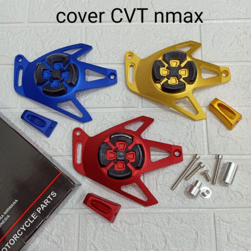 # Pelindung CVT nmax full cnc cover cvt nmax variasi cvt nmax - nmax lama