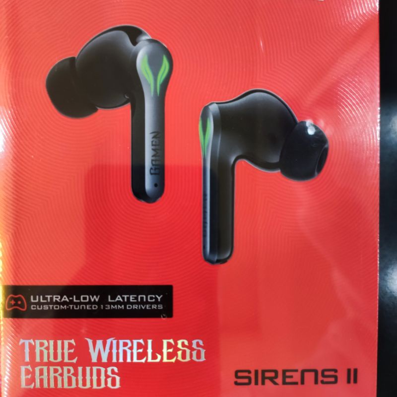 Gamen Gaming Bluetooth 5.1 Headset Sirens II Black