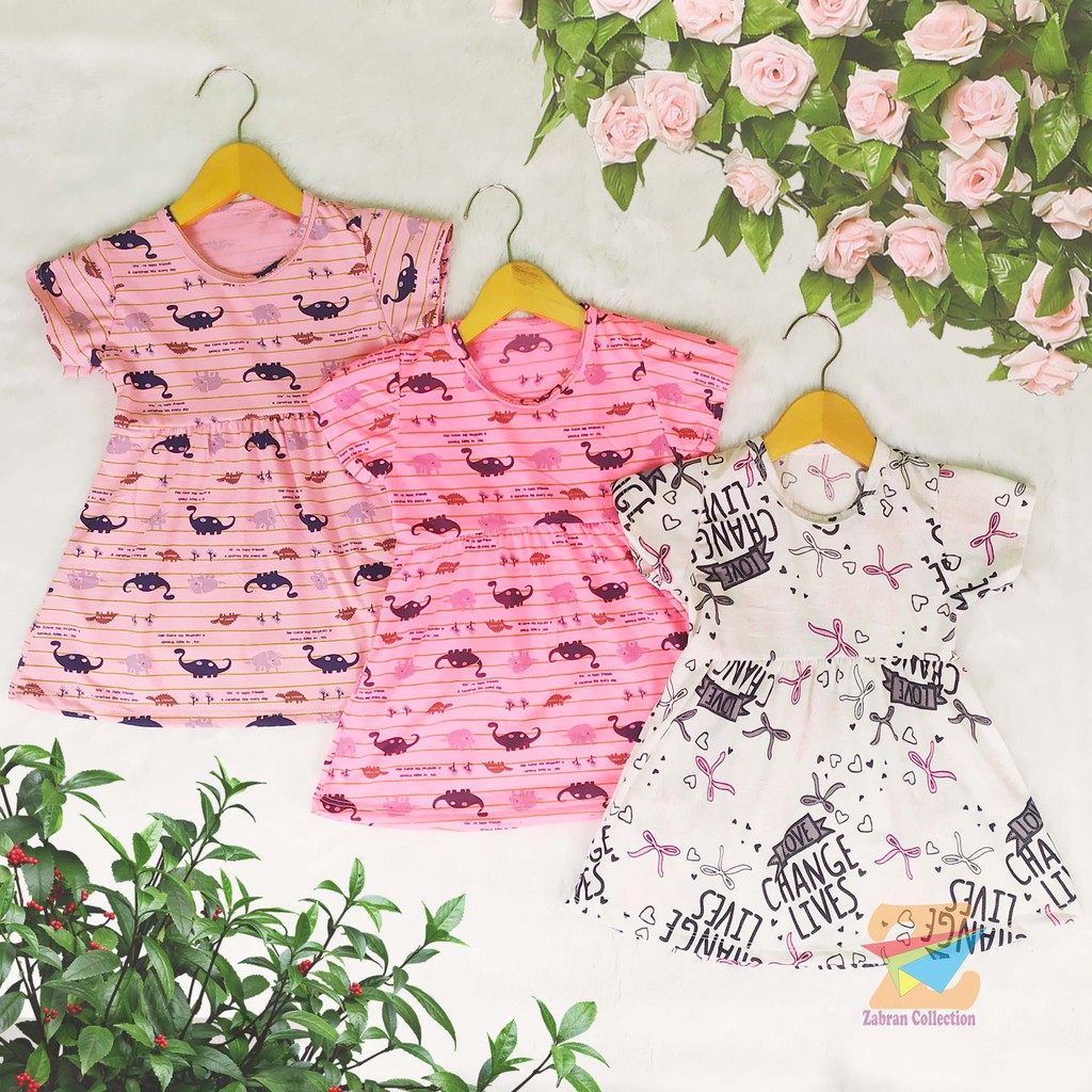 Dress Anak Marimar / Dress Ruffle Anak 1 Sampai 5 Tahun