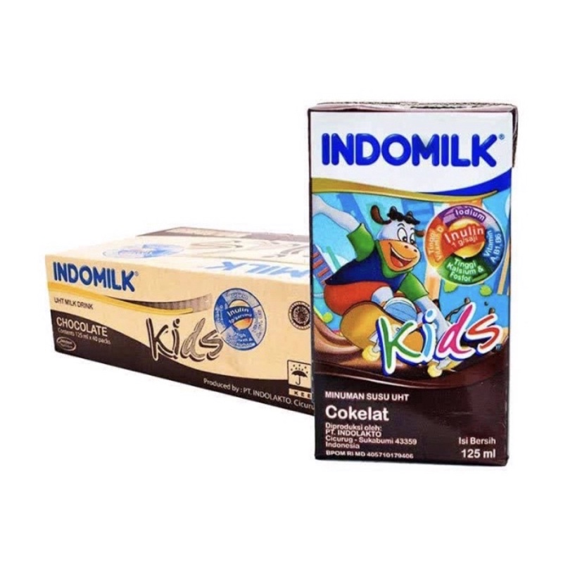 

Indomilk Kids 115ml Rasa Cokelat