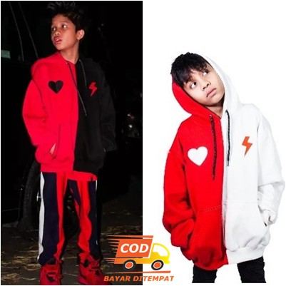 Jaket Fateh Halilintar / Sweater Ho0die Fateh Halilintar / Jaket Anak Fateh Halilintar