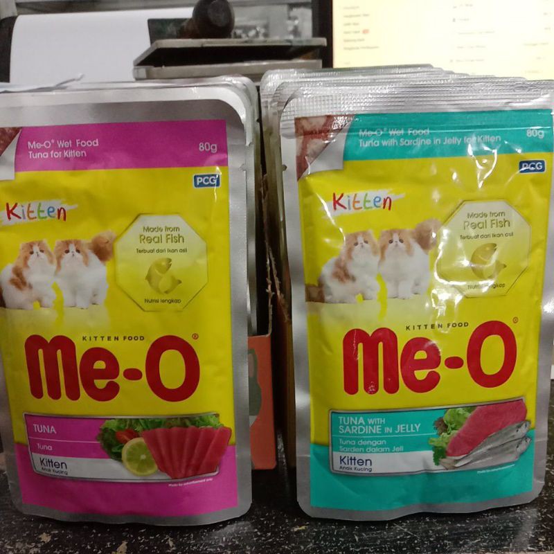 MEO POUCH WET FOOD makanan basah