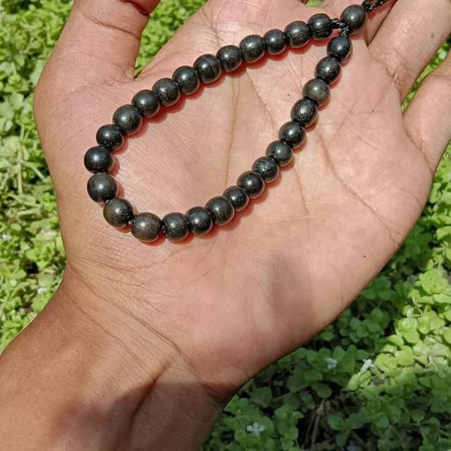 Gelang kayu Ulin timbul