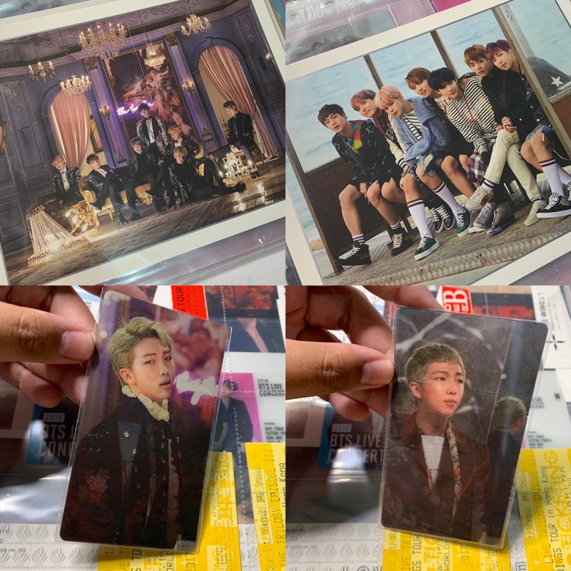 BTS Wings Concept Book Photo Frame & Lenti RM