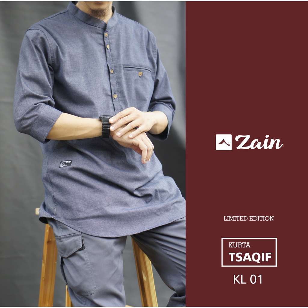 Kurta Tsaqif Kurta Limited Stock &amp; Desain Ekslusif Lengan Tiga Perempat | Kurta Tsaqif Kualitas Terbaik Dan Nyaman