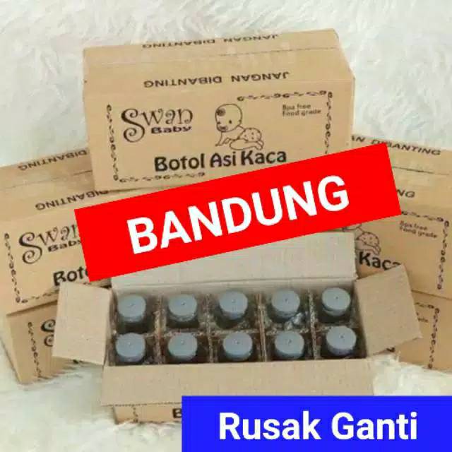 Botol asi kaca/botol penyimpanan asi/wadah asi/botol kaca/botol sus