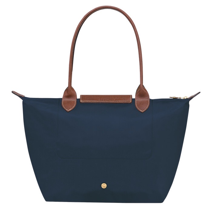 Le Pliage Small Long Handle Tote Bag Navy (28x26.5x15.5) 100% Original