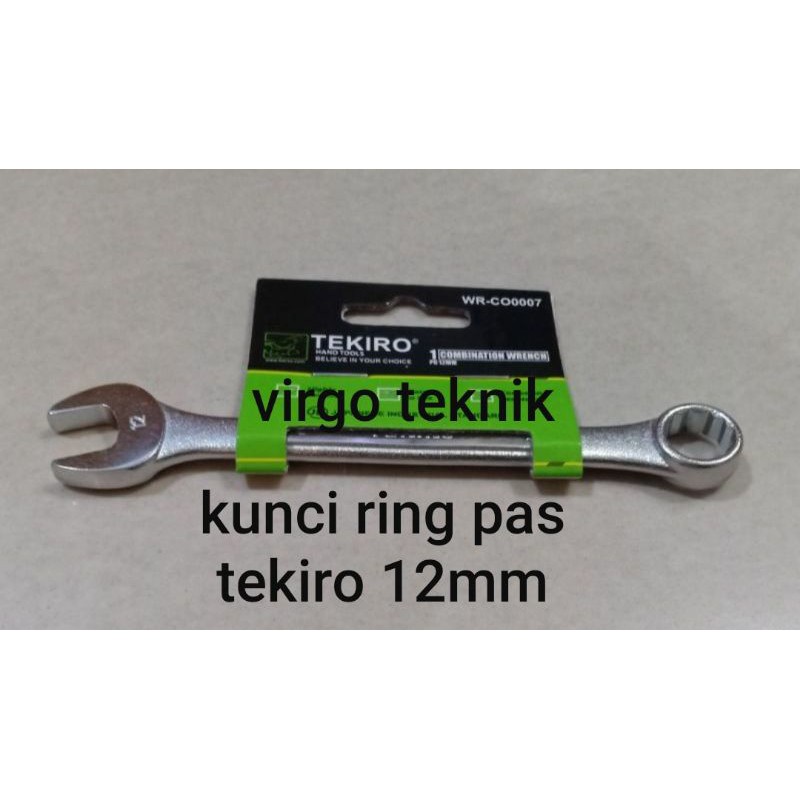 KUNCI RING PAS TEKIRO 12mm