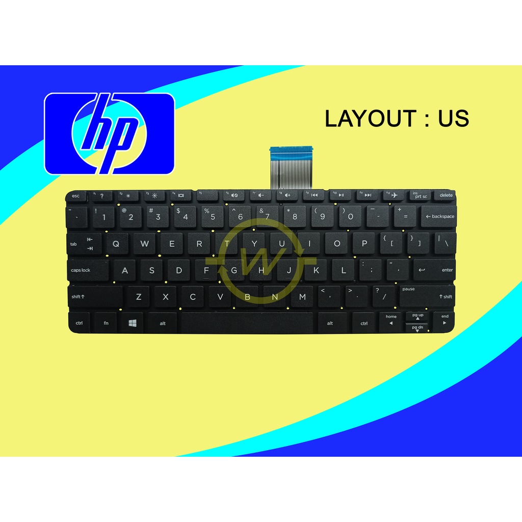 Keyboard HP Stream 11 11-F 11-F004TU 11-F005TU 11-F103TU Series