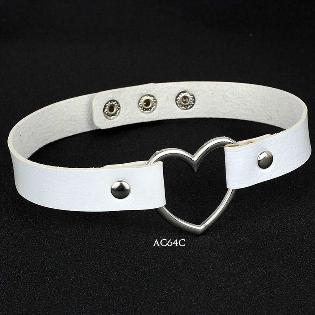 [PRODUCT BARU] CHOKER AKSESORIS LINGERIE HATI WARNA HITAM AC64A