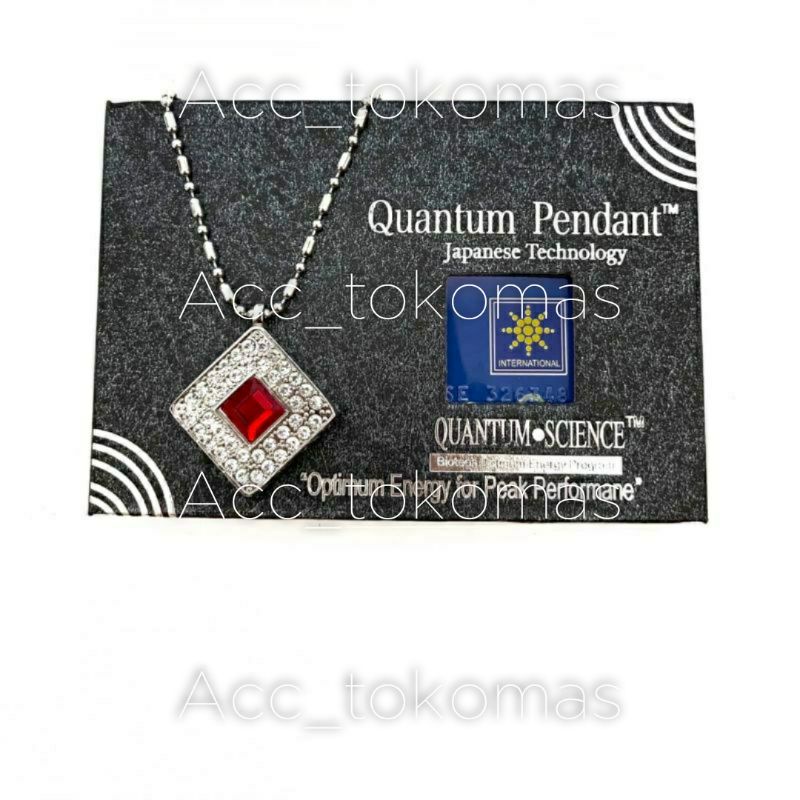 Kalung Bio Energi Kesehatan Bersertifikat Quantum Pendant