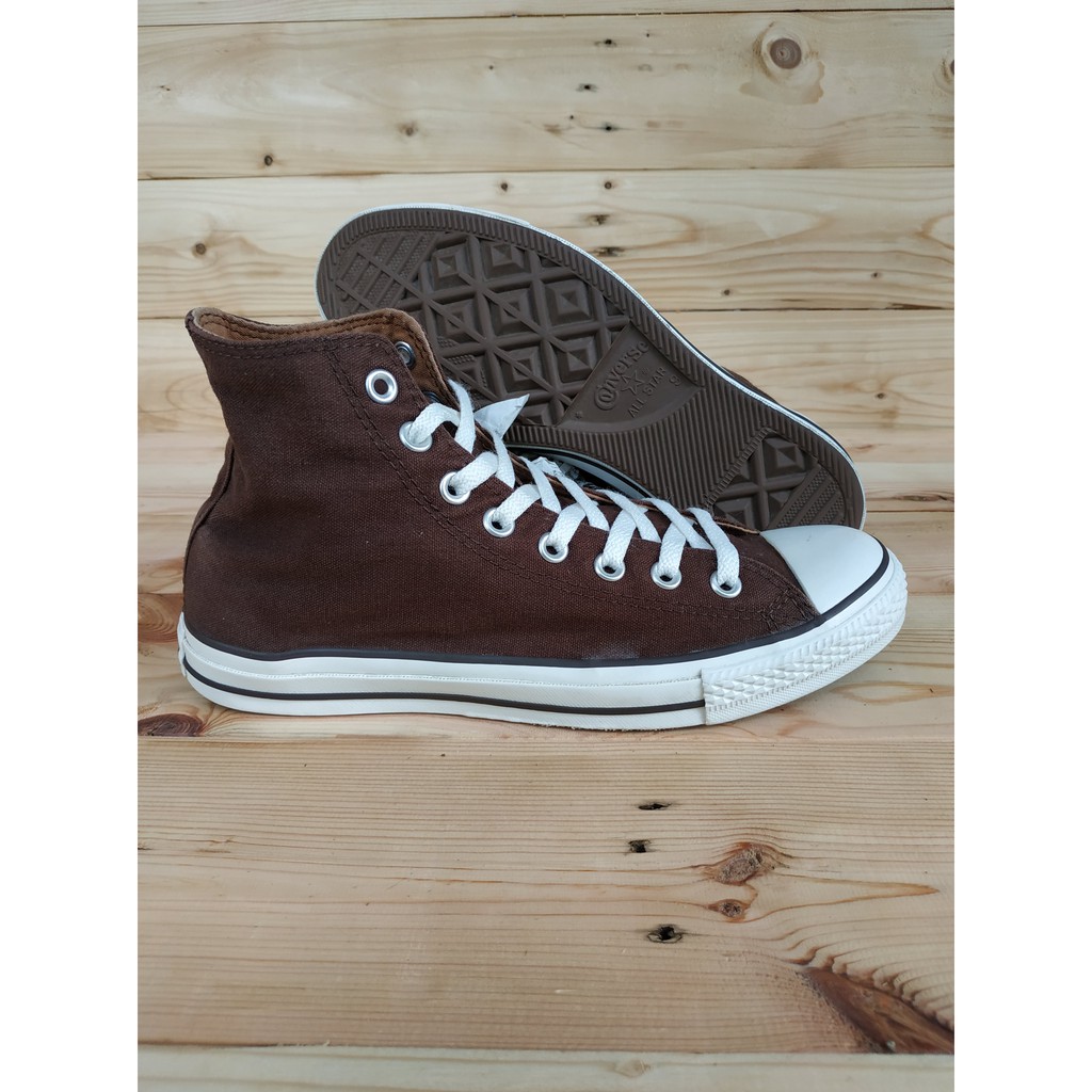 converse plaid brown