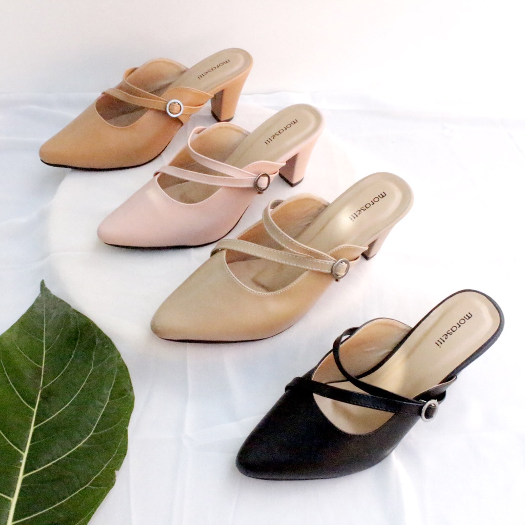 Heels Wanita Kekinian Hils Terbaru Haihil Murah Hill Original Sandal Kondangan Sendal Pesta Remaja H