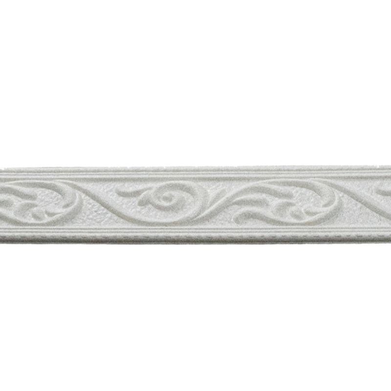 List Wallpaper Foam 230x8cm Tebal 5mm-Putih Lebar 5cm