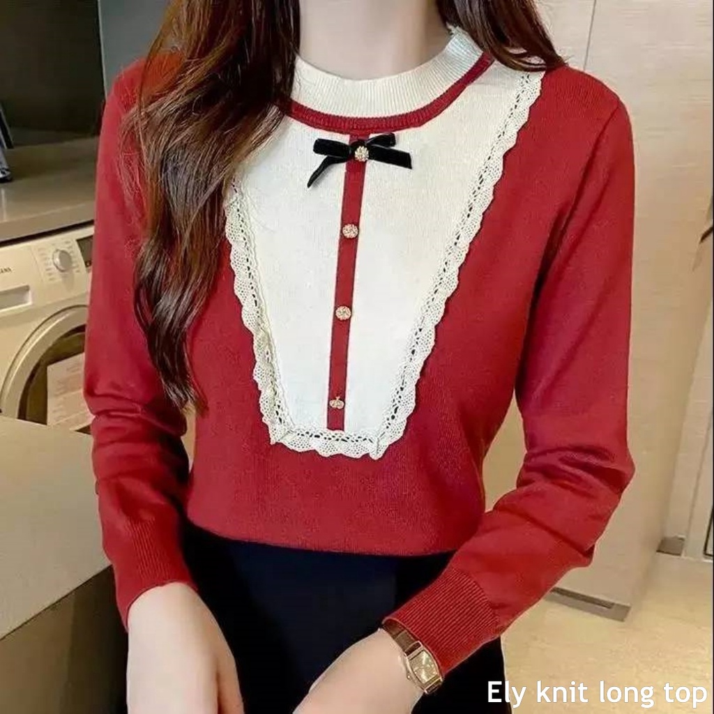 Ely knit long top - Thejanclothes