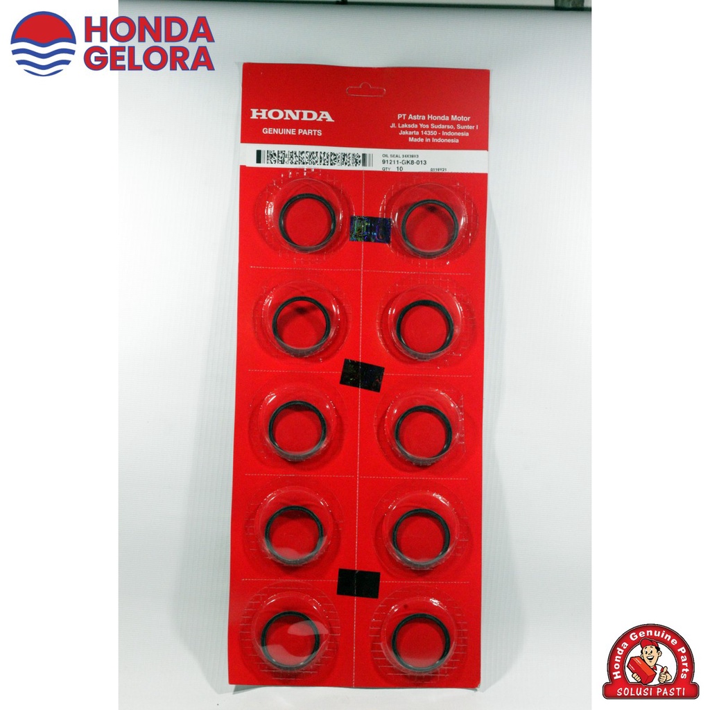 OIL SEAL 34X39X3 SPACY / BEAT KARBU - OIL SEAL 34X39X3 - 91211GK8013