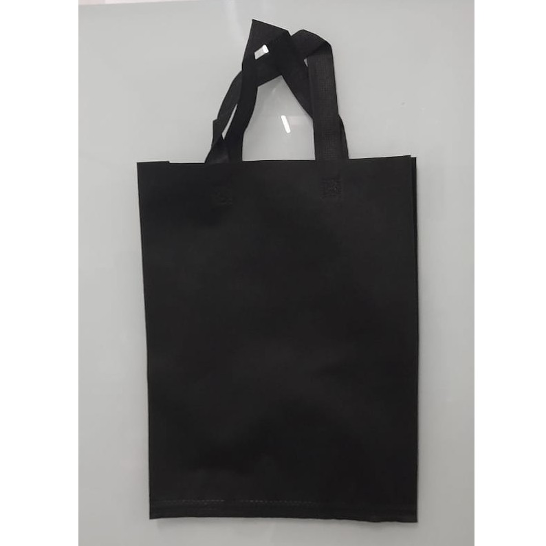 

(Lusin) Tas Press Spunbound Tali Goodie Bag Tas Belanja Warna Merah 30 cm x 40 cm