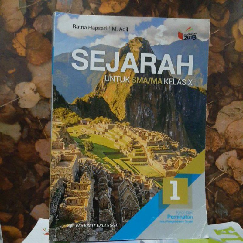 BUKU BEKAS Ori - Sejarah SMA X Peminatan IPS ERLANGGA