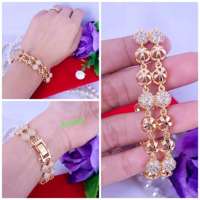 Set titanium wynn+perak silver 925, tidak luntur, kusam,cuci pake odol,ada kode 925 dipengait kalung