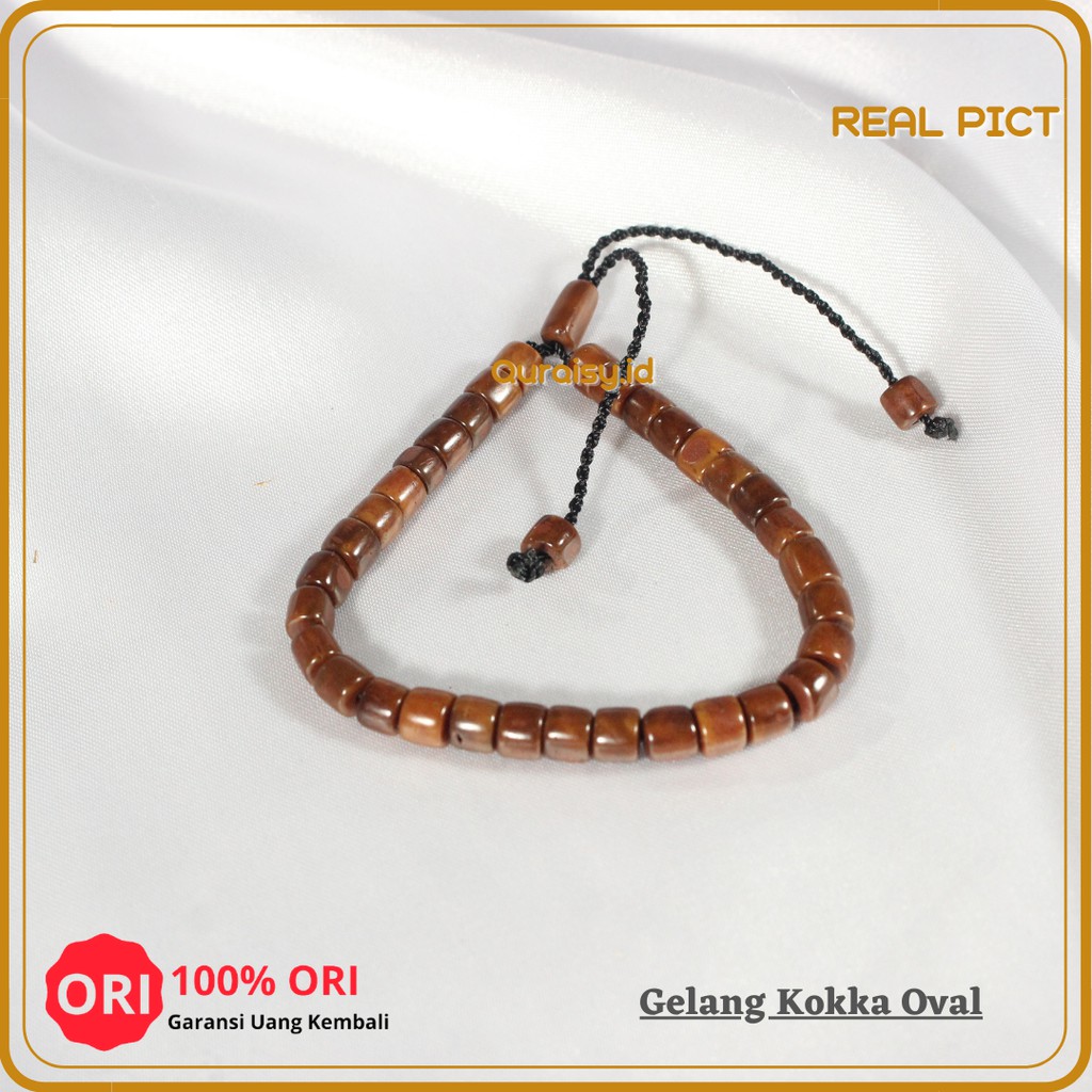 Gelang Kokka Marjan untuk Kesehatan Bersertifikat Asli Kauka Kaokah Kaoka Kaukah Kokkah Koka-8