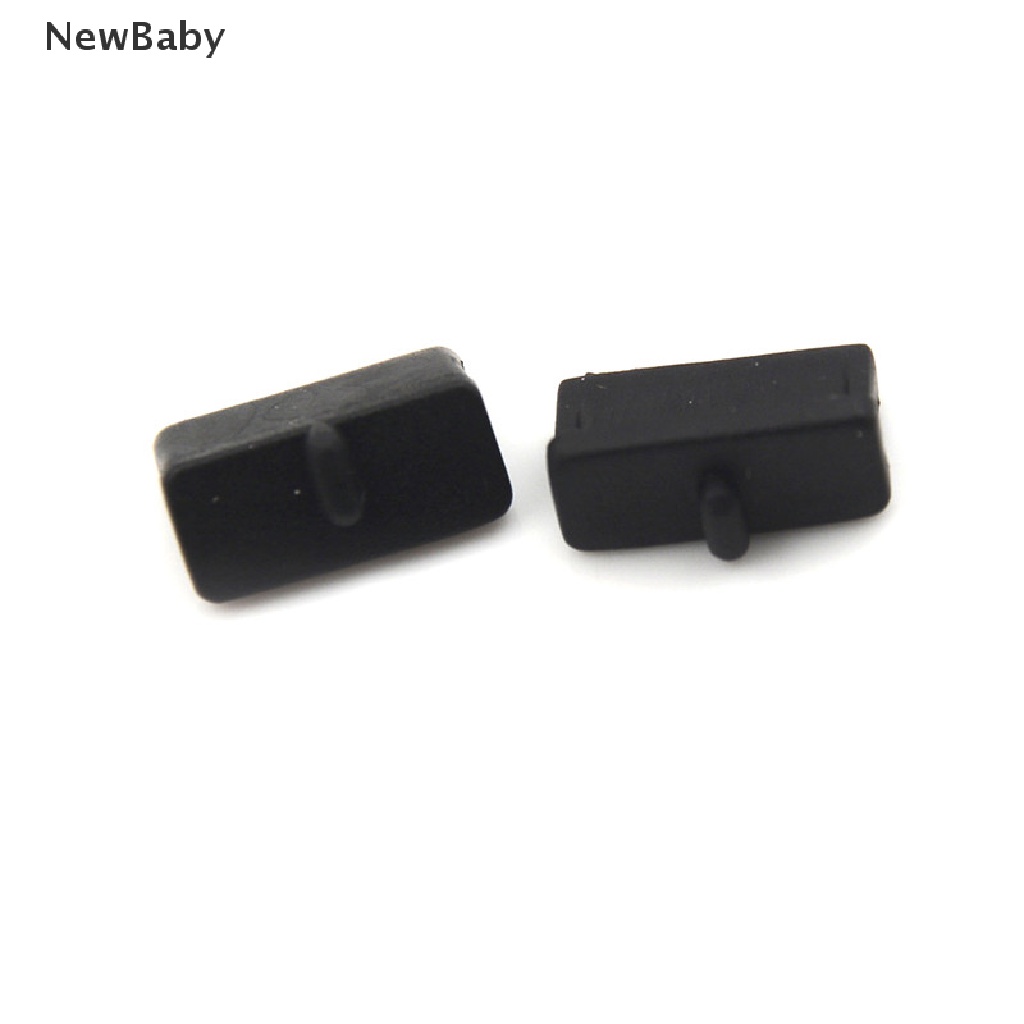 Newbaby 20pcs Cover Penutup Port USB Bahan Plastik Lembut Anti Debu Untuk Wanita