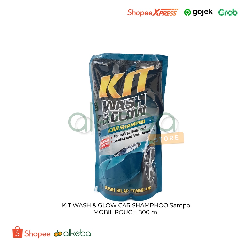 Shampoo mobil Sampo mobil Kit car wash &amp; glow 800 ml Shampo