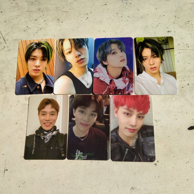 [Murah lebay]Yuta Jum'atan Future Past Welkit Haechan Taeil Kihno Superhuman 2nd Official Photocard