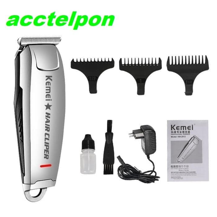 Kemei Km 2812 Professional Electric Hair Clipper Rechargeable