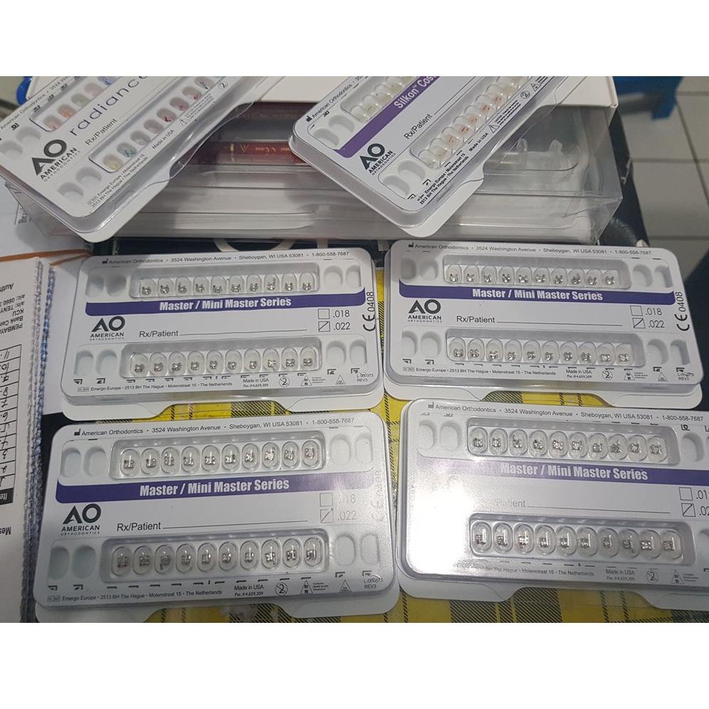 [Art. 8657J] AMERICAN ORTHODONTICS BRACKET MINI MASTER  MURAH