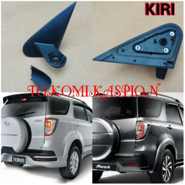 original baru - kaki tiang pangkon dudukan spion rush terios gen 2 - 2015  - 2016 - 2017 - kiri