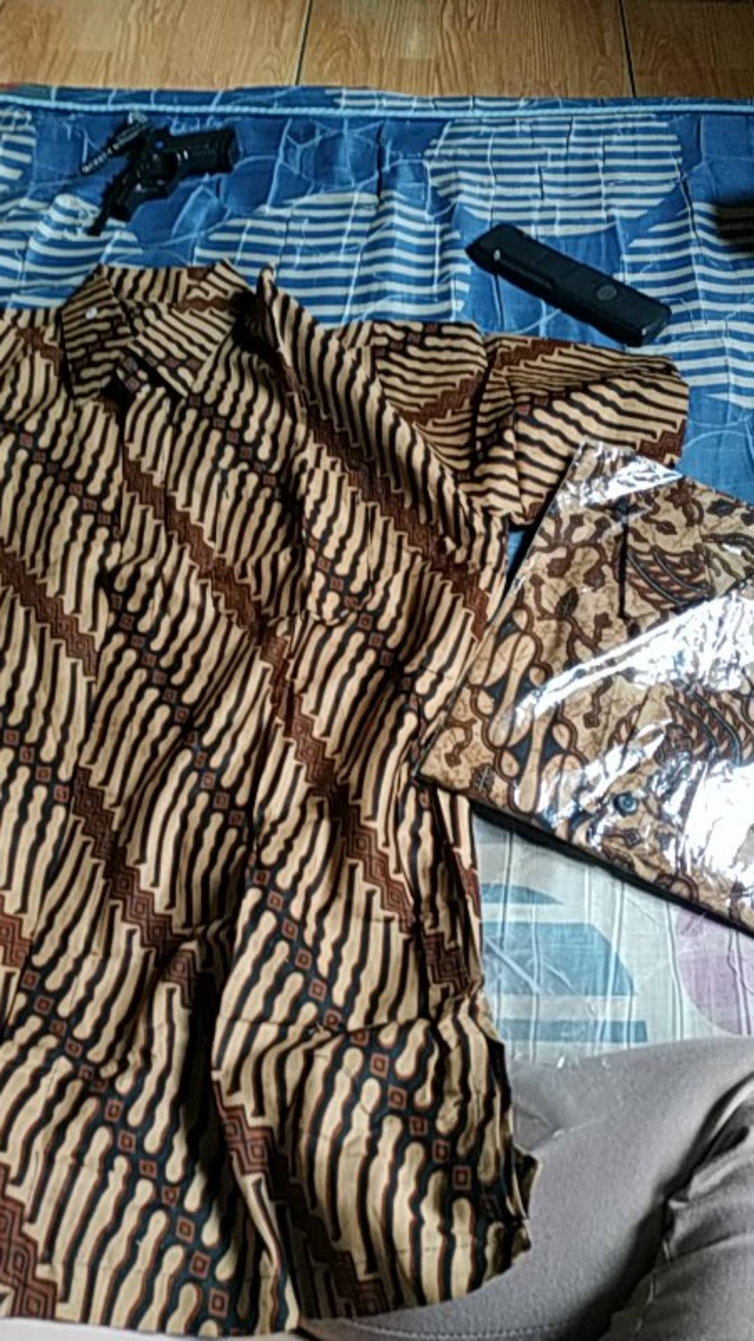 Batik Couple Keluarga Sania Ruffle Ori Ndoro Jowi Dnt Motif Rampel Coklat