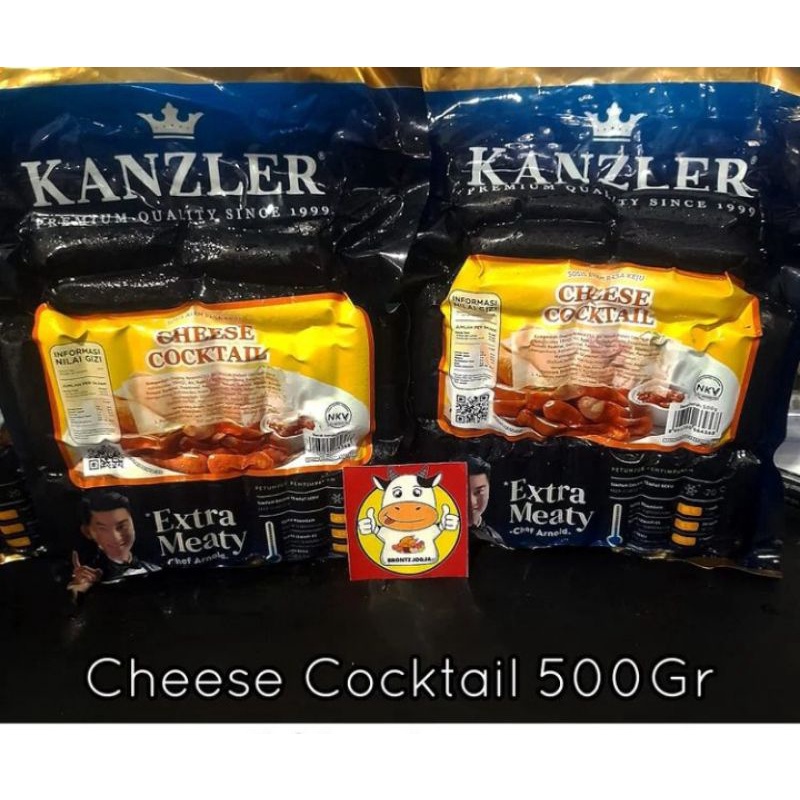 

KANZLER SOSIS CHEESE COCKTAIL 500GR - BRONTZ JOGJA