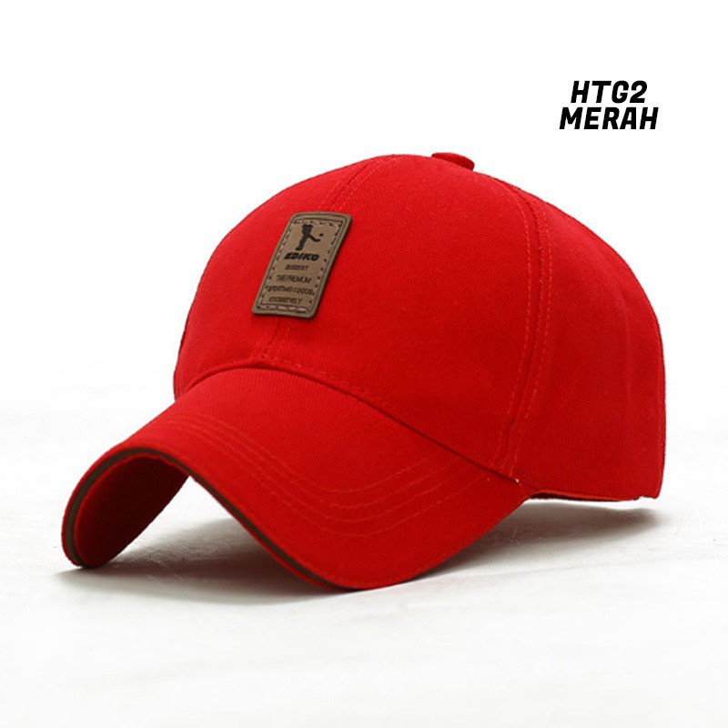 Topi HTG Baseball Cap Distro Pria Wanita Snapback Casual