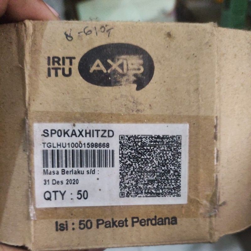 perdana axis bekas gojek acak