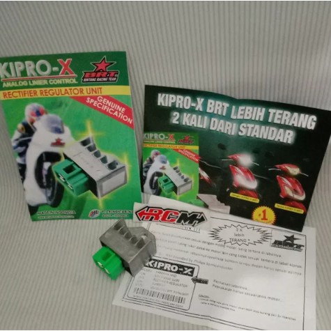 RECTIFIER KIPROK REGULATOR KIPROX RXKING RX KING MIO OLD LAMA SPORTY SOUL JUPITER Z MX VEGA FIZR F1ZR FIZ-R SCORPIO DLL ORI ORIGINAL BRT ASLI