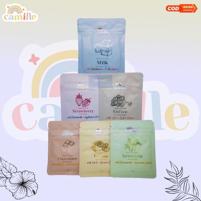 Masker Wajah Organik Camille Beauty Mask
